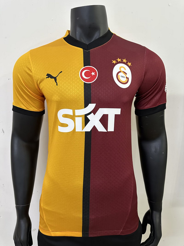 24-25 Galatasaray Home Player Version Soccer AAAAJersey