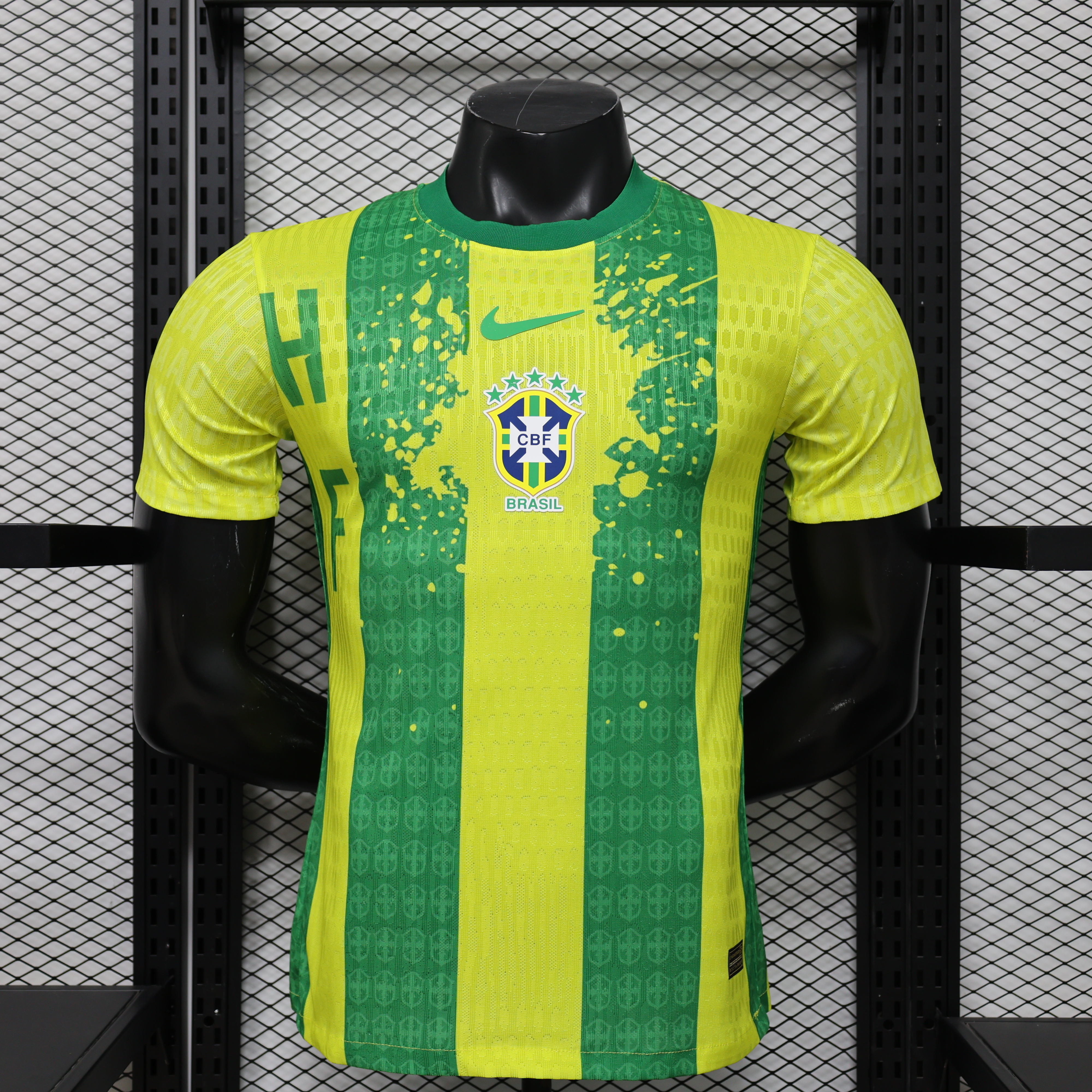 2026 Brazil Mens Special Edition Player Version Football Yellow Shirt AAAAJersey Supply Yupoo7