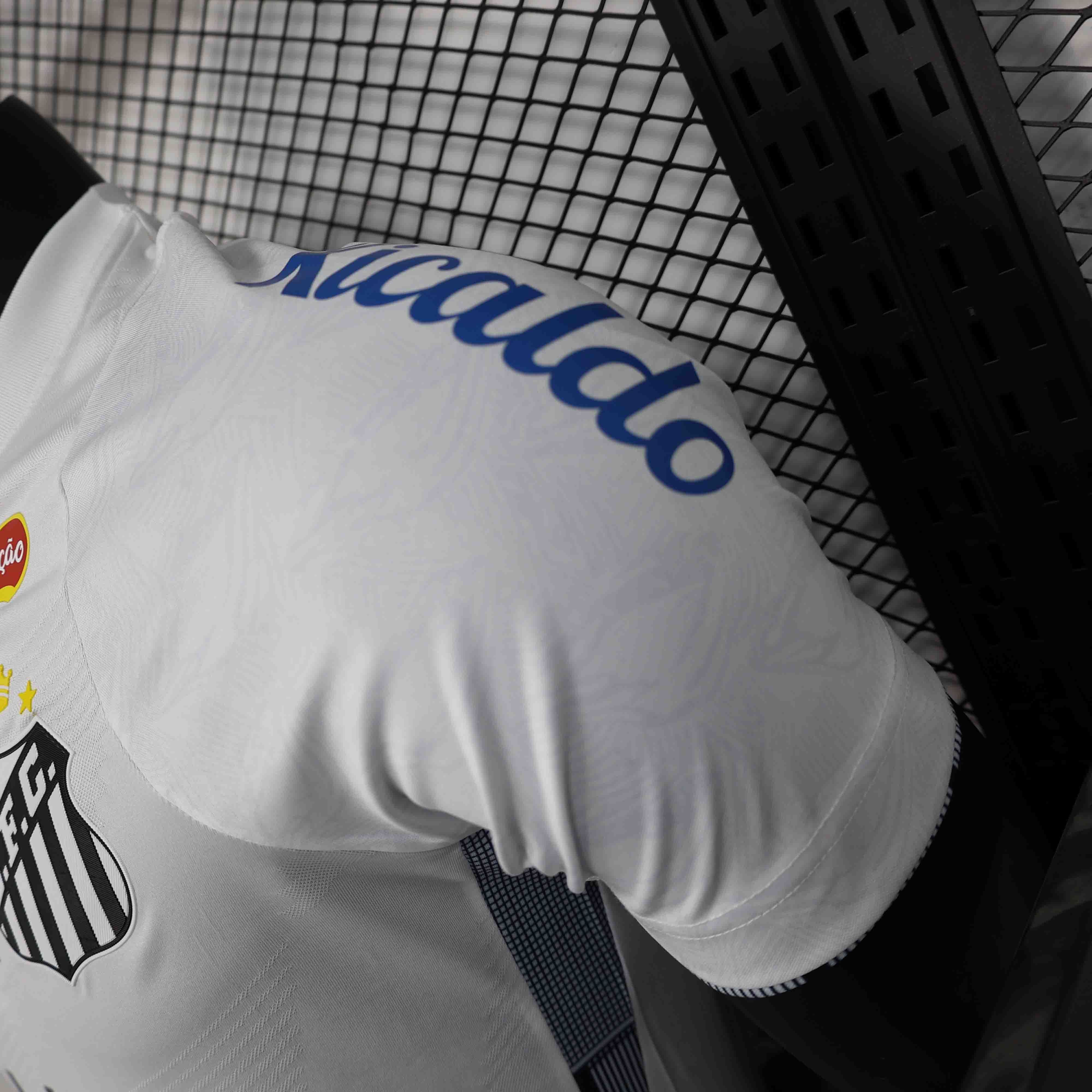 24-25 Santos Home All Sponsor Kit Player Version Shirt AAAAJersey Supplier Yupoo 4