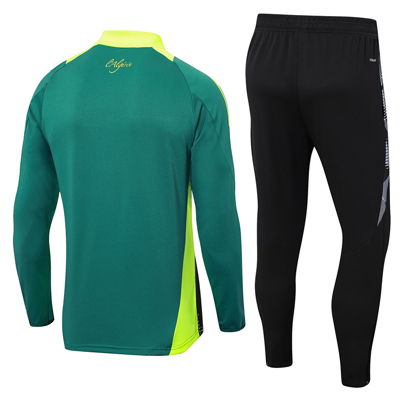 2024 Algeria Long Sleeve Training Suit Football Shirts 2