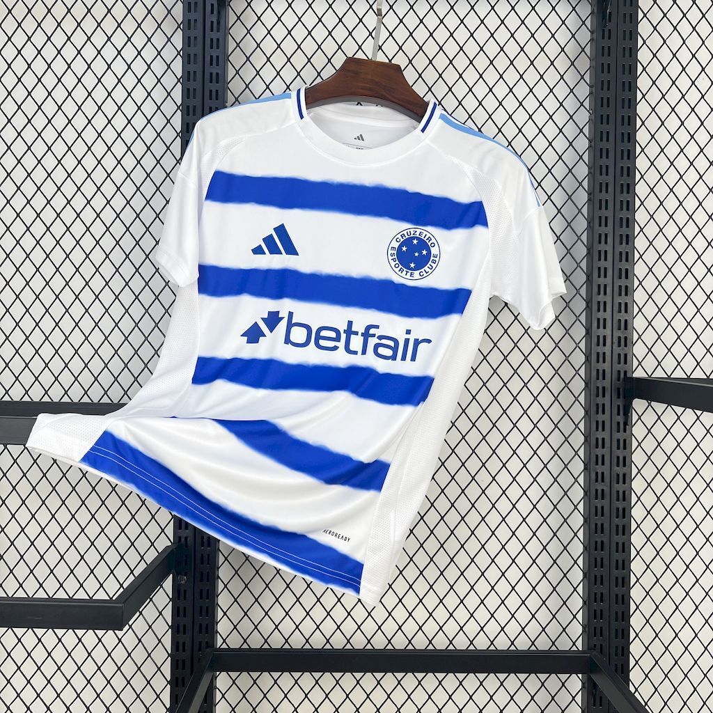 25-26 Cruzeiro Away Kit Soccer T-Shirt AAAAJersey Yupoo