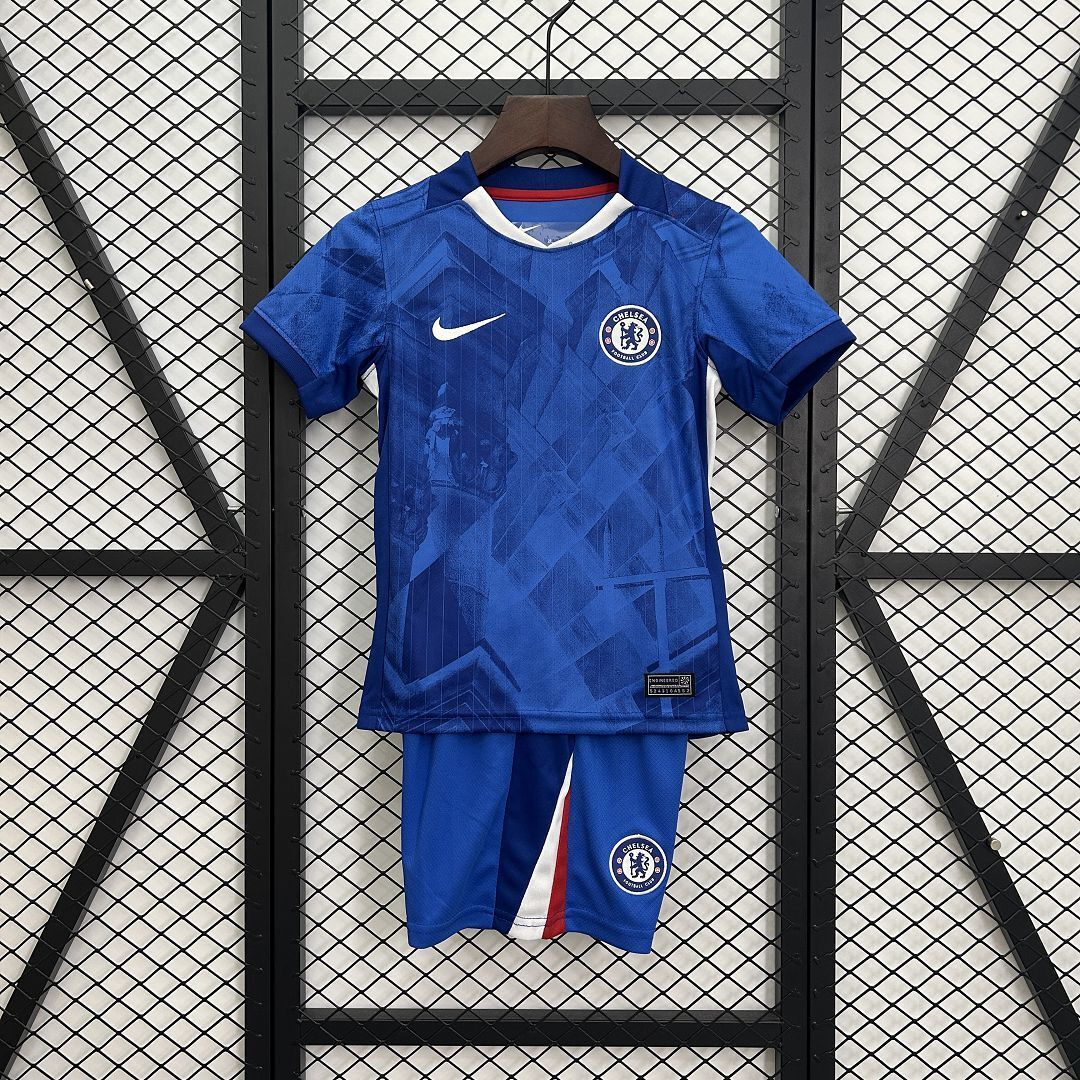 25-26 Chelsea Home Kid Kits Yourth Apparels AAAAJersey Supply Yupoo