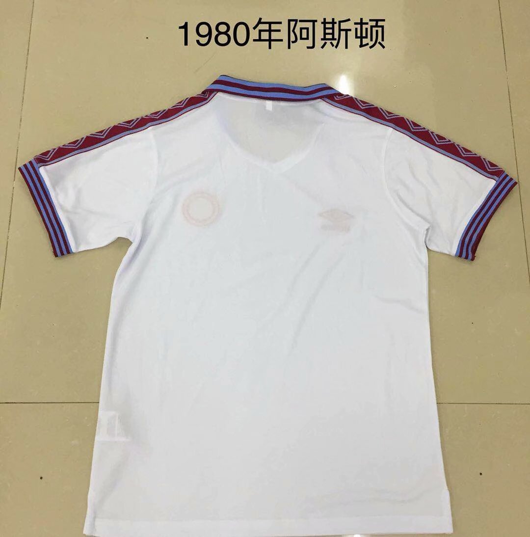 1980 Aston Villa away white 1