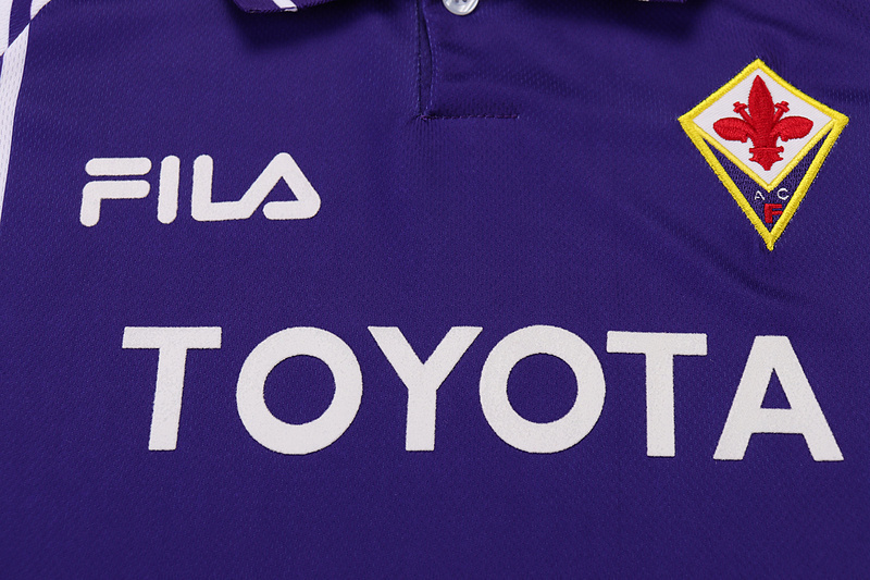99-00 Fiorentina Home Retro Kid Kits Youth Apparels AAAAJersey Supplier Yupoo 12