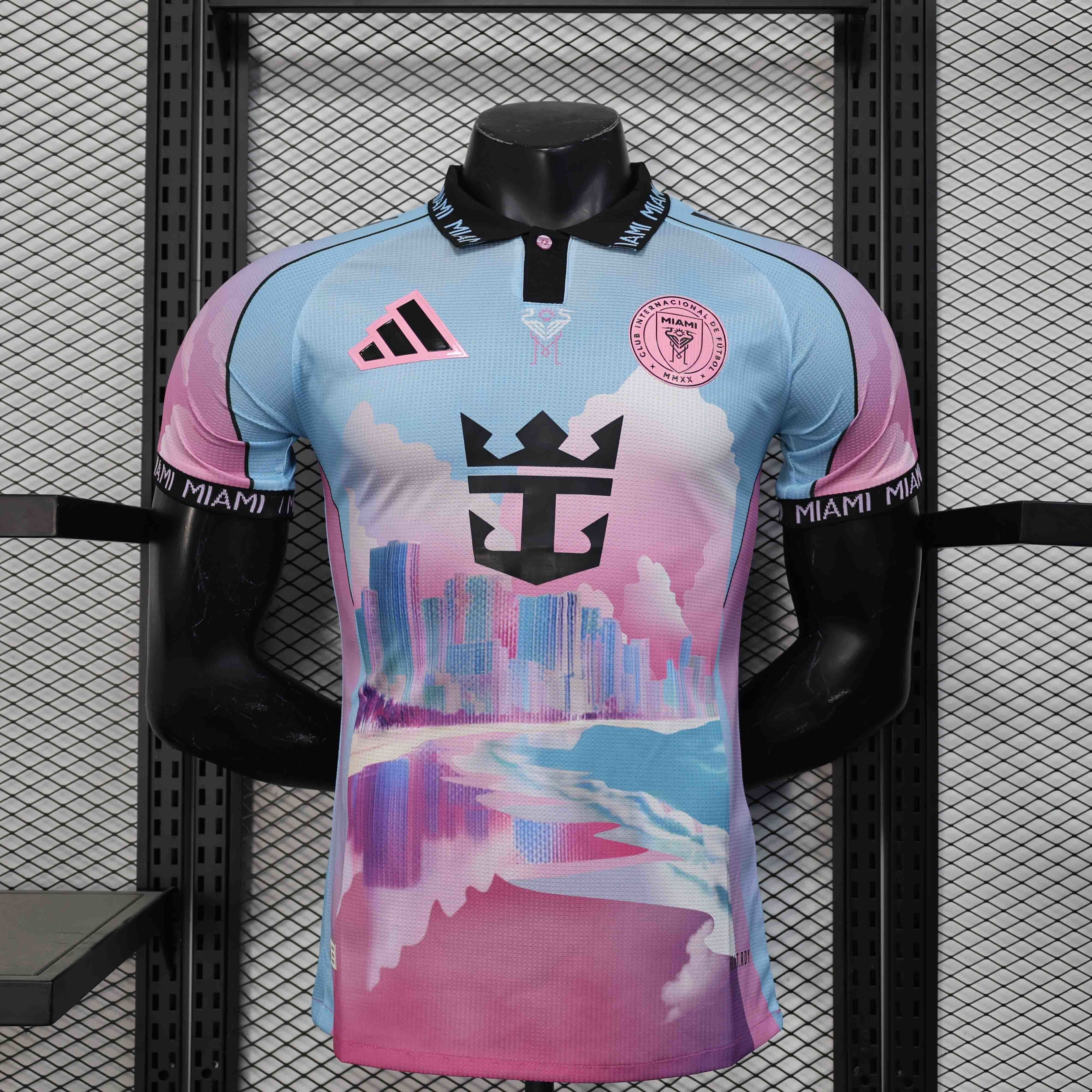 25-26 Inter Miami Pink&Blue Special Edition Kit Player Version Shirt AAAAJersey Dropship Yupoo