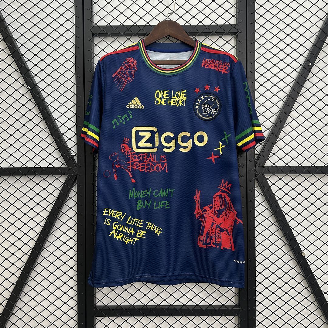 22-23 Ajax x Bob Marley AOP Special Edition Shirt AAAAJersey Dropship Yupoo