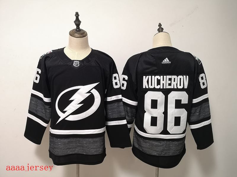 2019 Tampa Bay Lightning all star ice hockey jersey M-3XL 坦帕湾闪电队全明星冰球服