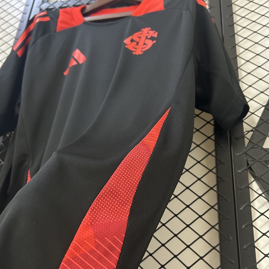 25-26 International Training Black Kit Soccer T-Shirt AAAAJersey Dropship Yupoo 7