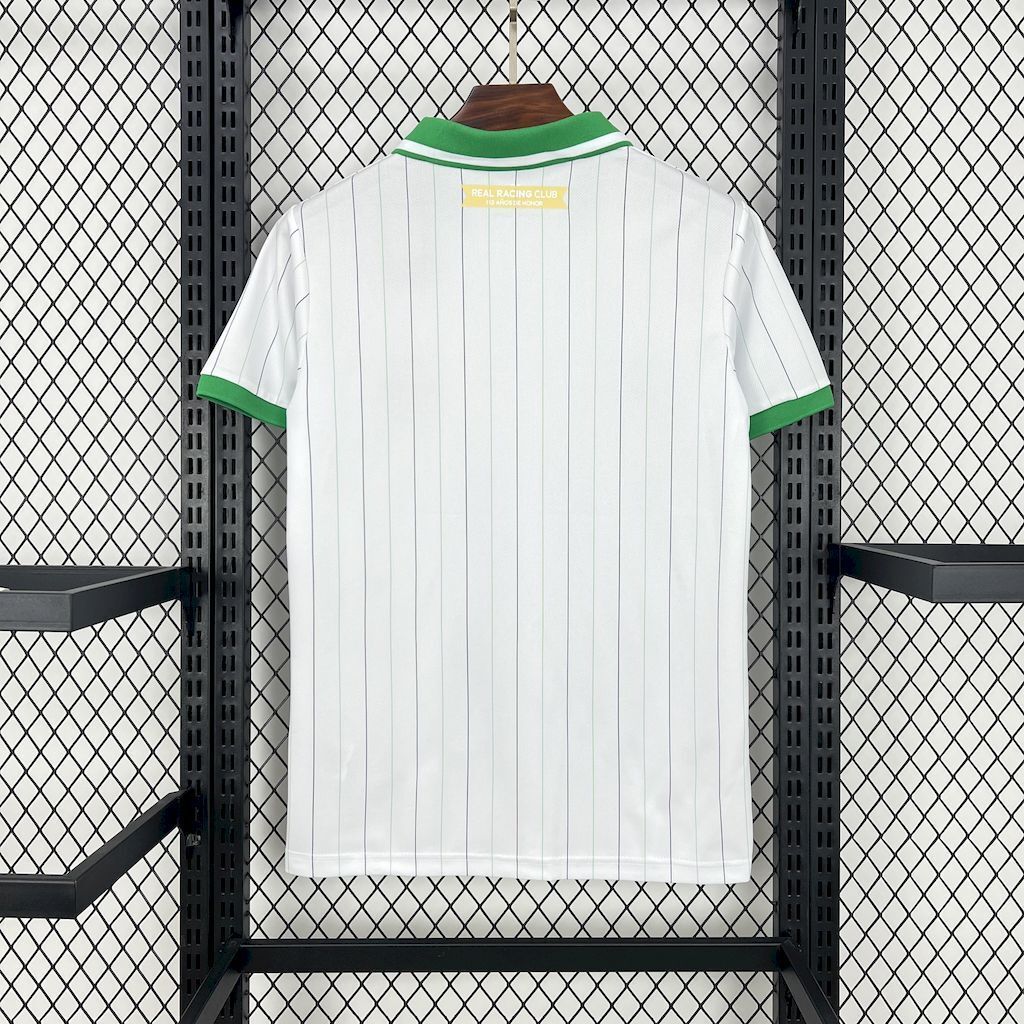 24-25 Racing de Santander White Special Edition Shirt Football Uniform AAAAJersey Dropship Yupo 5