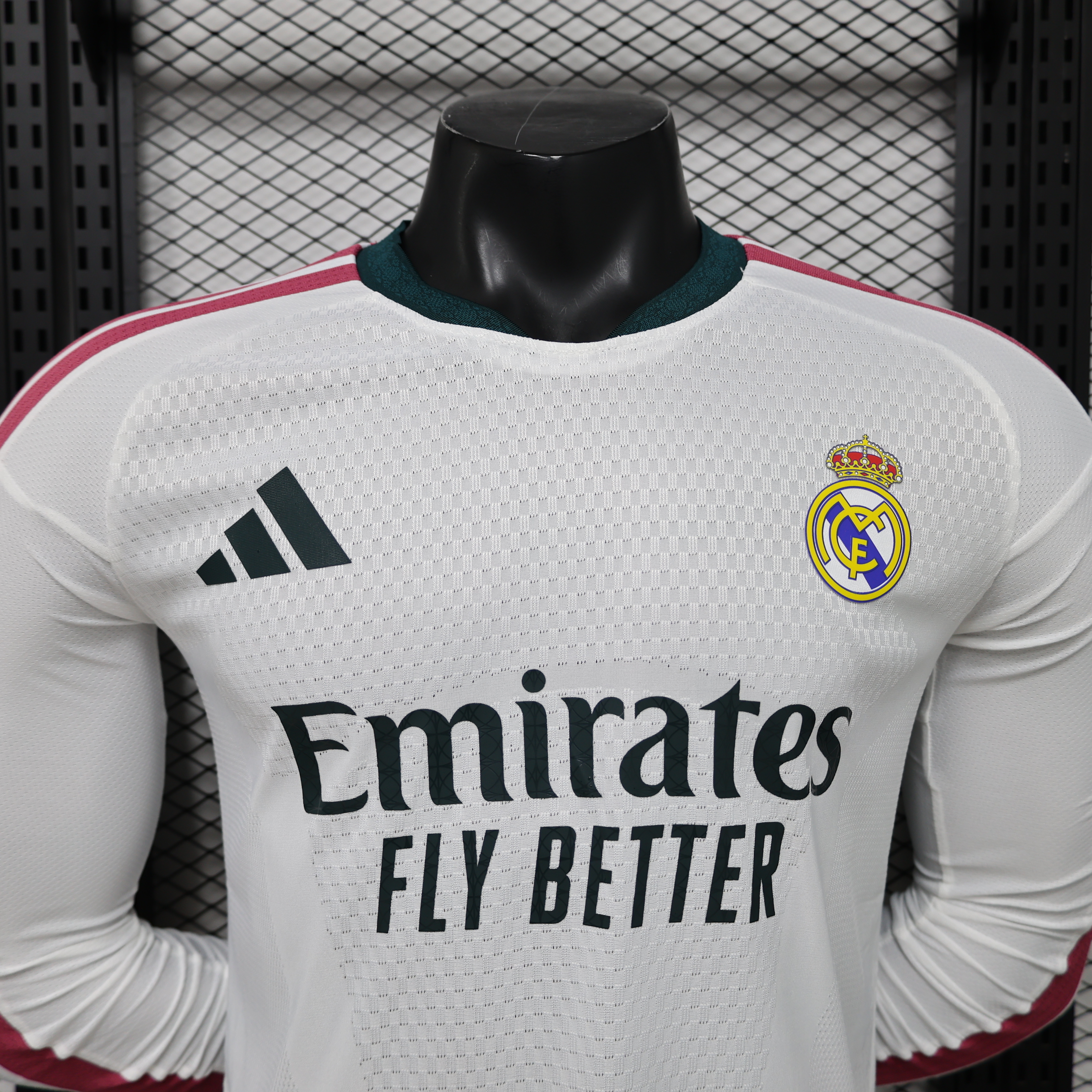 26-27 Real Madrid Mens Home Kit Player Version Football Long Sleeve Shirt AAAAJersey Supply Yupoo 10