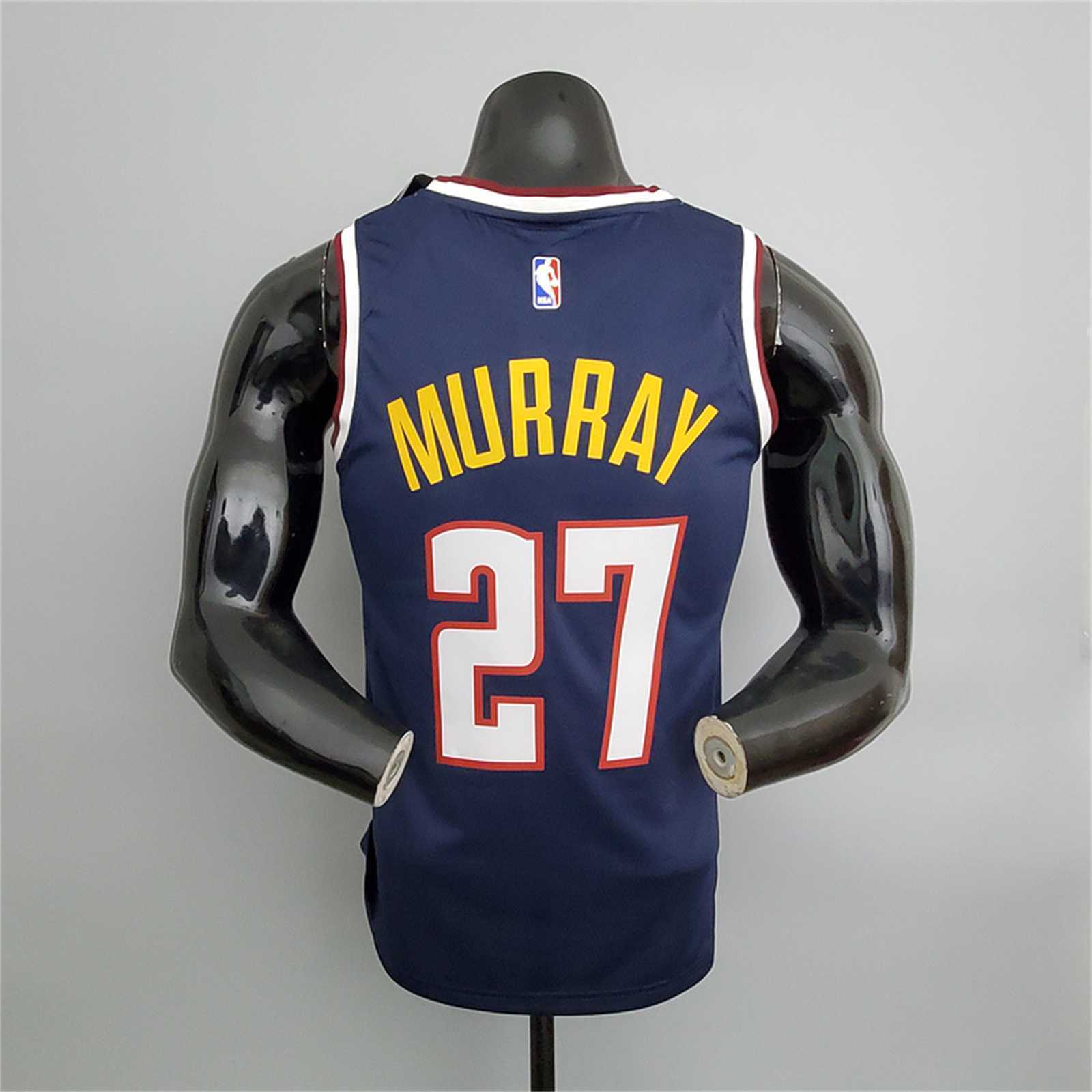 Nuggets Murray #27 Navy Blue 3