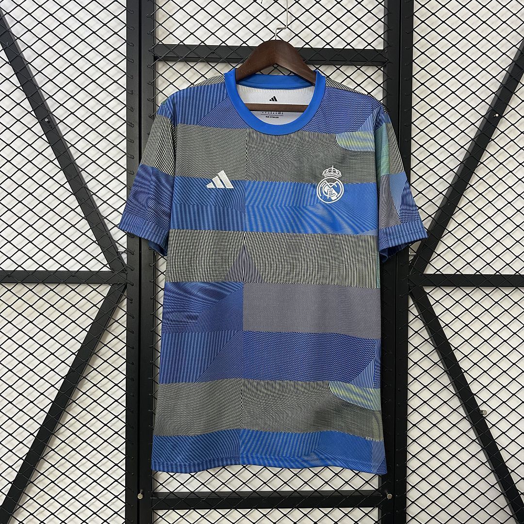 25-26 Real Madrid Training Shirt Football Uniform AAAAJersey Dropship Yupoo