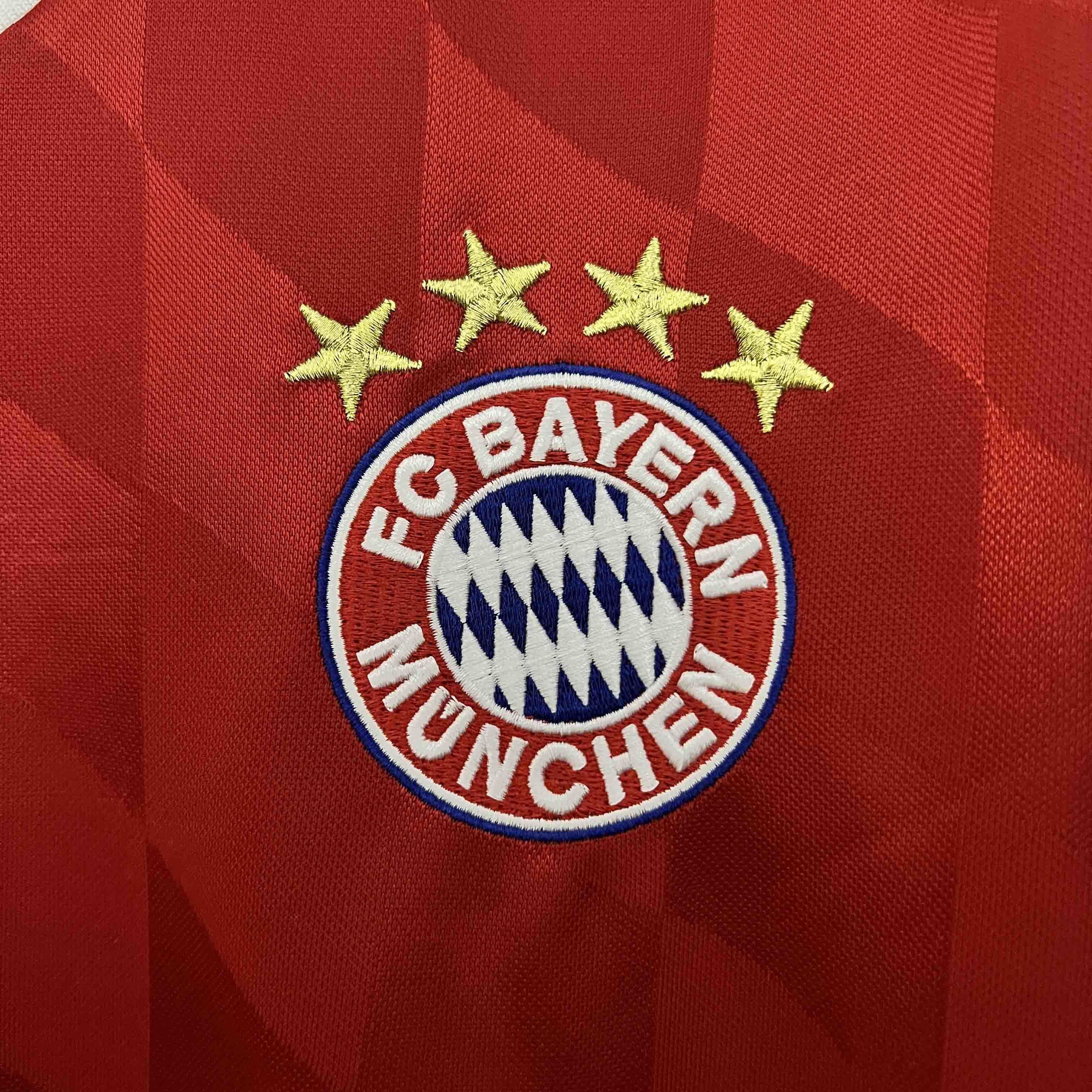 13-14 Bayern Munich Home Retro Kit Vintage Shirt AAAAJersey Dropship Yupoo 1