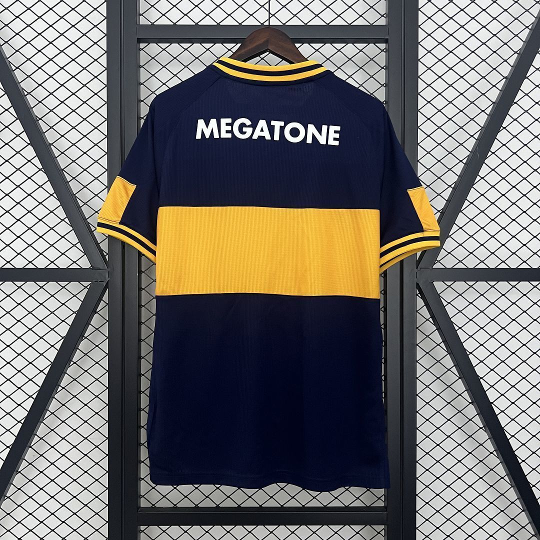 06-07 Boca Juniors Home Retro Kit Vintage Shirt AAAAJersey Dropship Yupoo 1