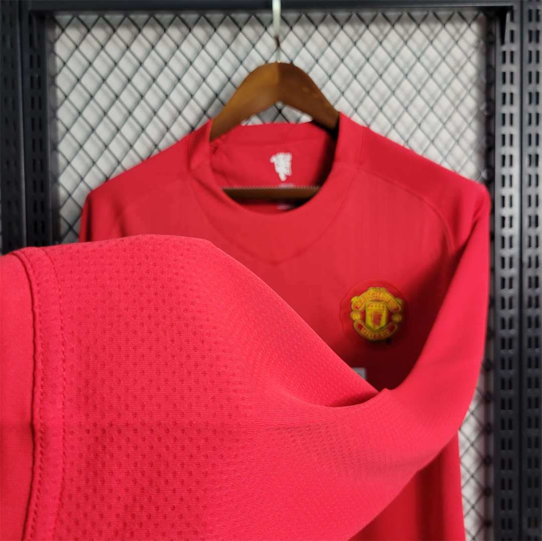 07-08 Manchester United home Long Sleeve 10