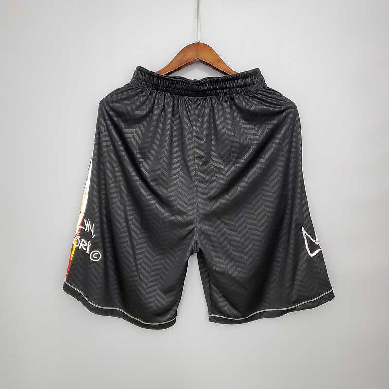 Brooklyn Nets NBA Shorts City Edition Black 8