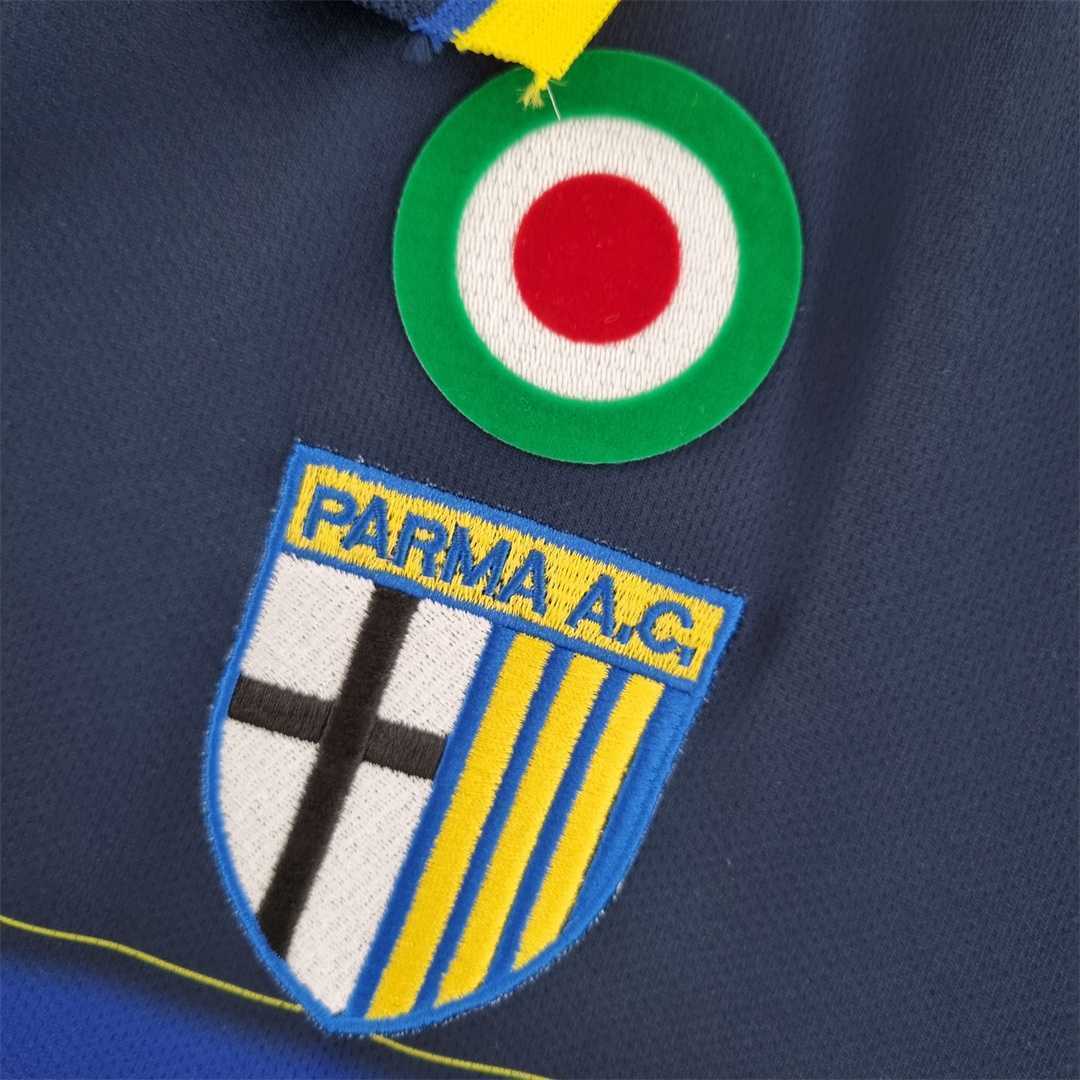 99-00 Parma away Cheap Football Kit 5