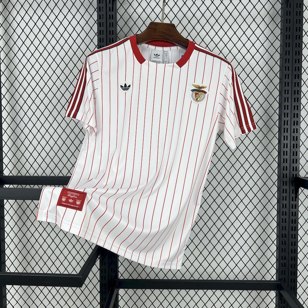 25-26 Benfica OG ICON White Kit Football T-Shirt AAAAJersey Supply Yupoo