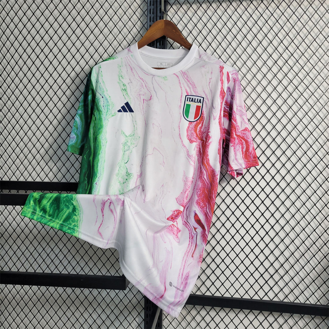 2023 Italy training uniform pink 4