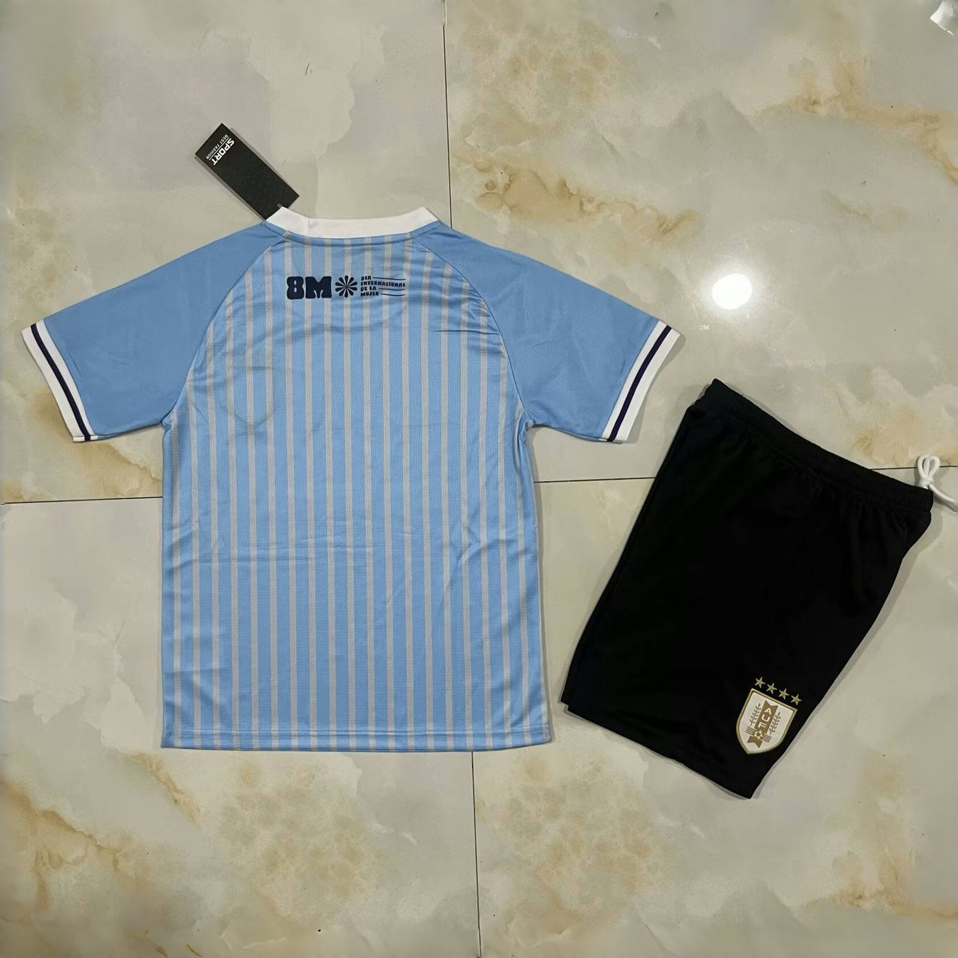 2024 Uruguay Home Kid Kits Youth Apparels AAAAJersey Wholesale Yupoo 1