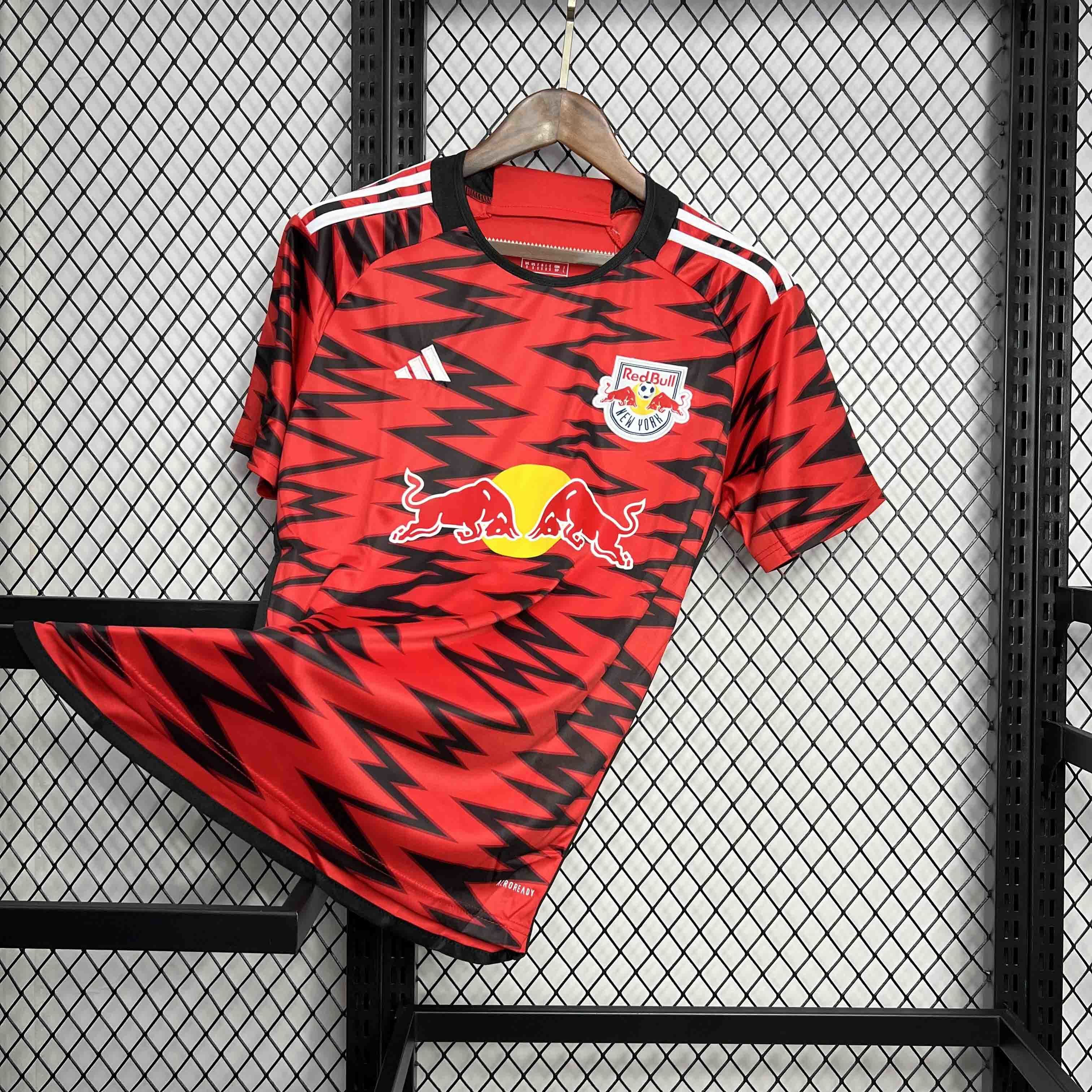 24-25 New York Red Bulls Home Kit Soccer Unifrom AAAAJersey Dropshiping Yupoo 1