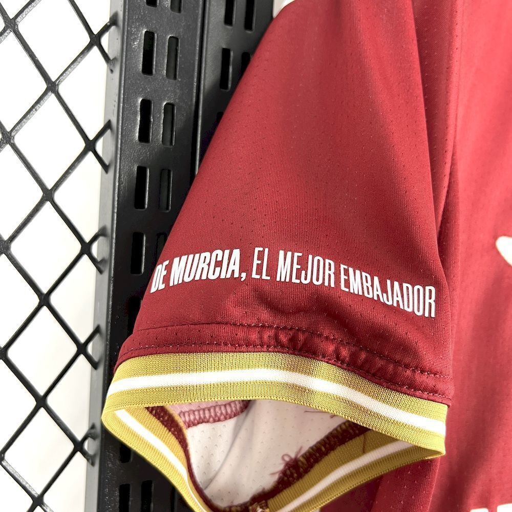 25-26 Murcia Home Kit Shirt Soccer AAAAJersey Yupoo 6