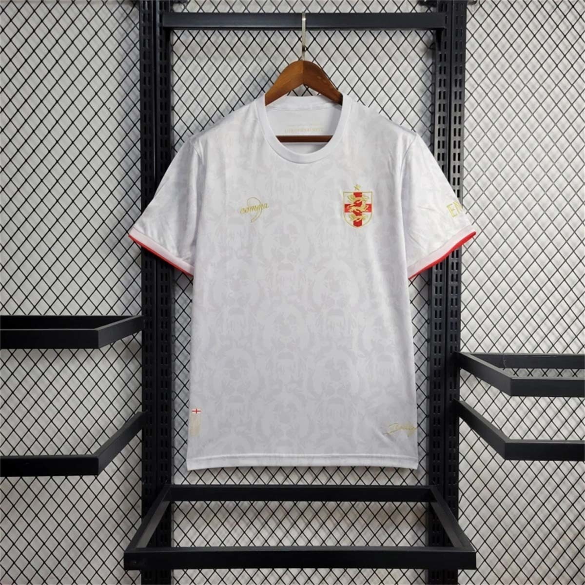 2024 England White Comma Special Edition Shirt Football Apparels Soccer AAAAJersey Yupoo