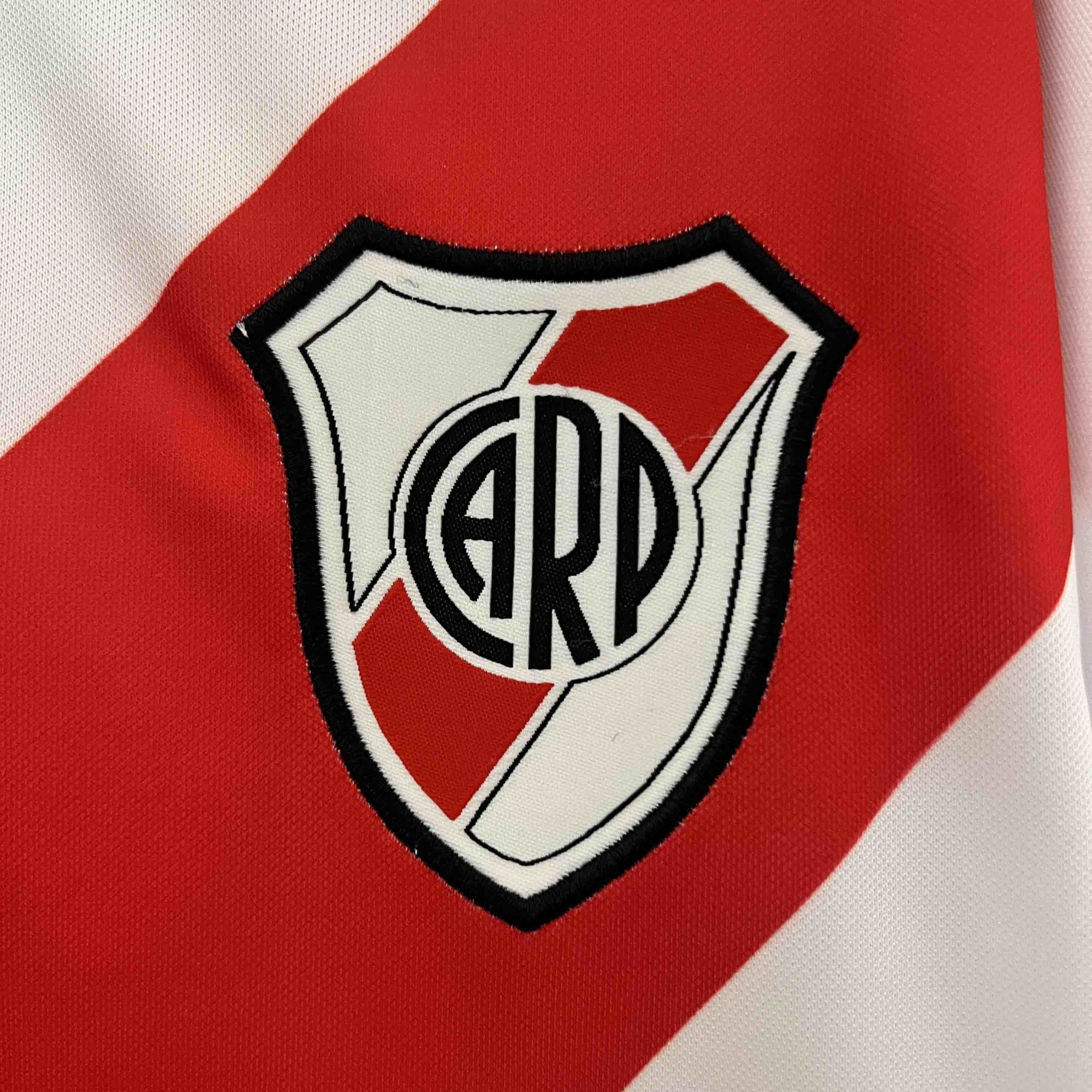 98-99 River Plate Home Retro Kit Vintage Shirt Best Wholesale Yupoo 5