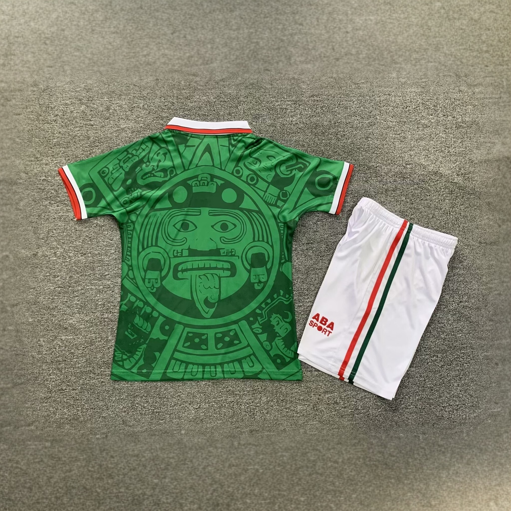 1998 Mexico Home Kids Retro Kits World Cup Shirt Soccer Jerseys Yupoo 2