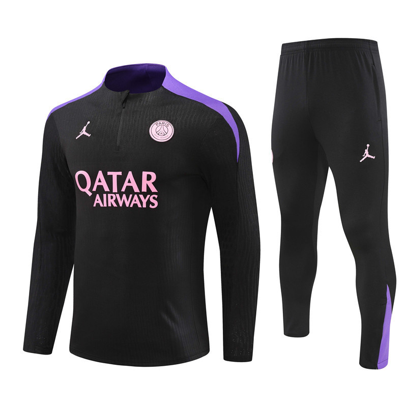 24-25 PSG Player Version Long Sleeve Training Suit Football Shirts