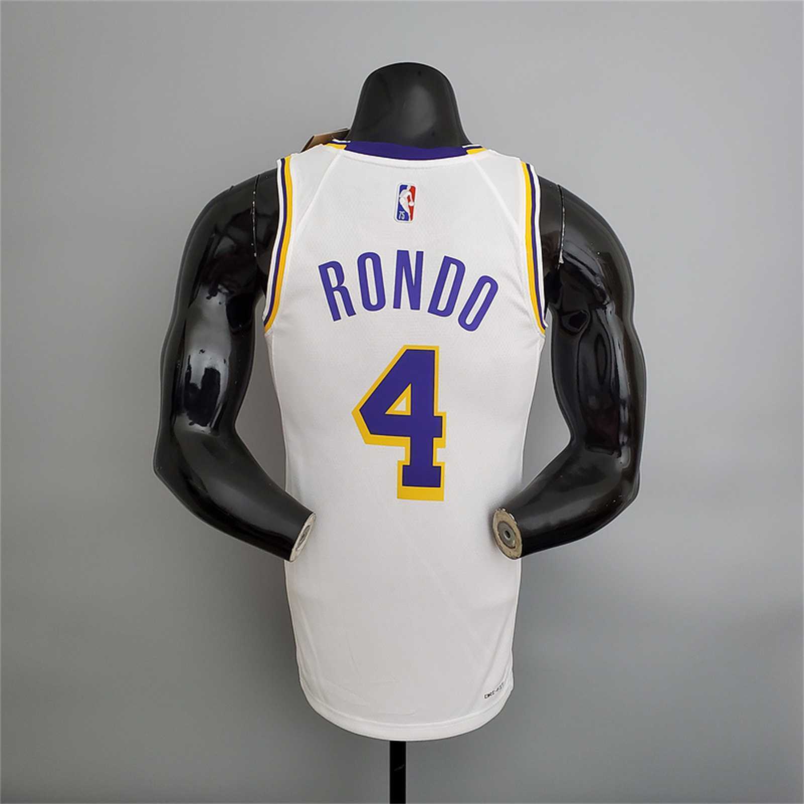75th Anniversary Lakers White 4