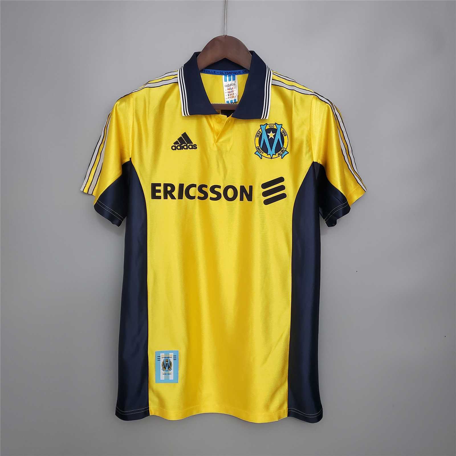 98-99 Marseille away yellow