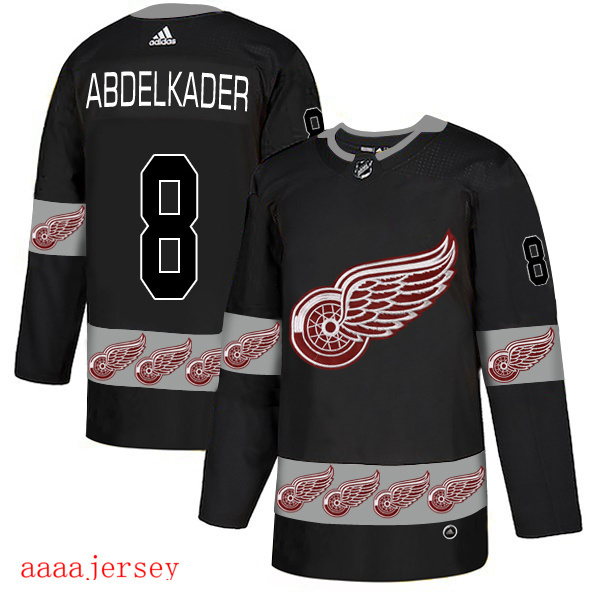 2019 Detroit Red Wings ice hockey jersey M-3XL 底特律红翼队冰球服 9