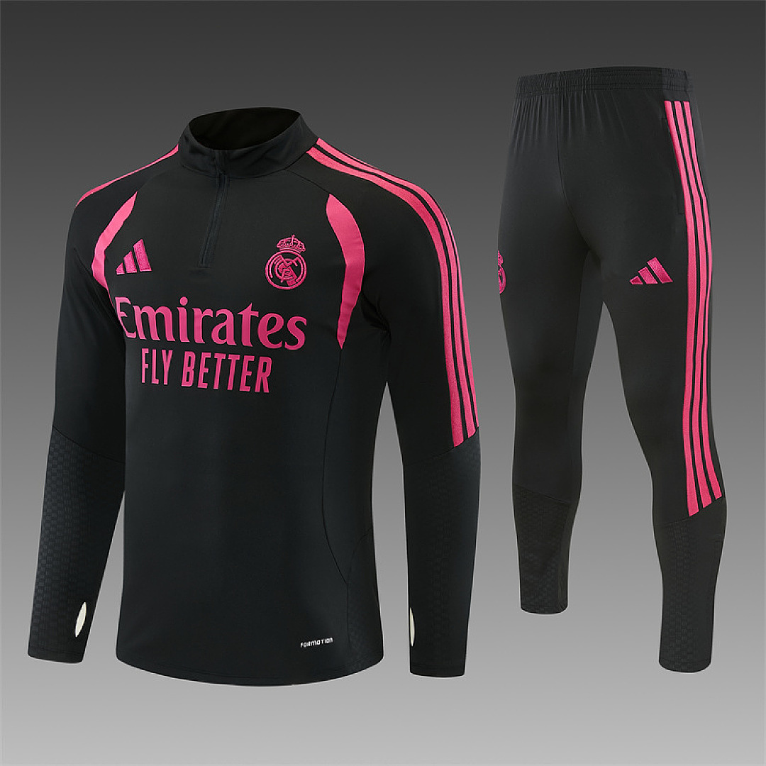 26-27 Real Madrid Mens Kit Football Aldult Training Long Sleeve Suit Yupoo 9 1