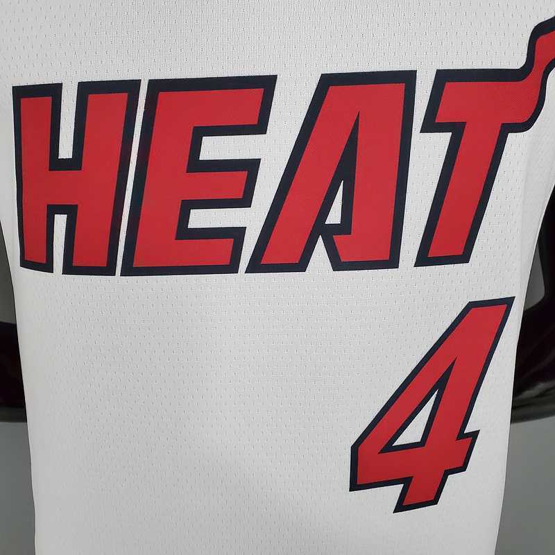 Miami Heat OLADIPO#4 white 1
