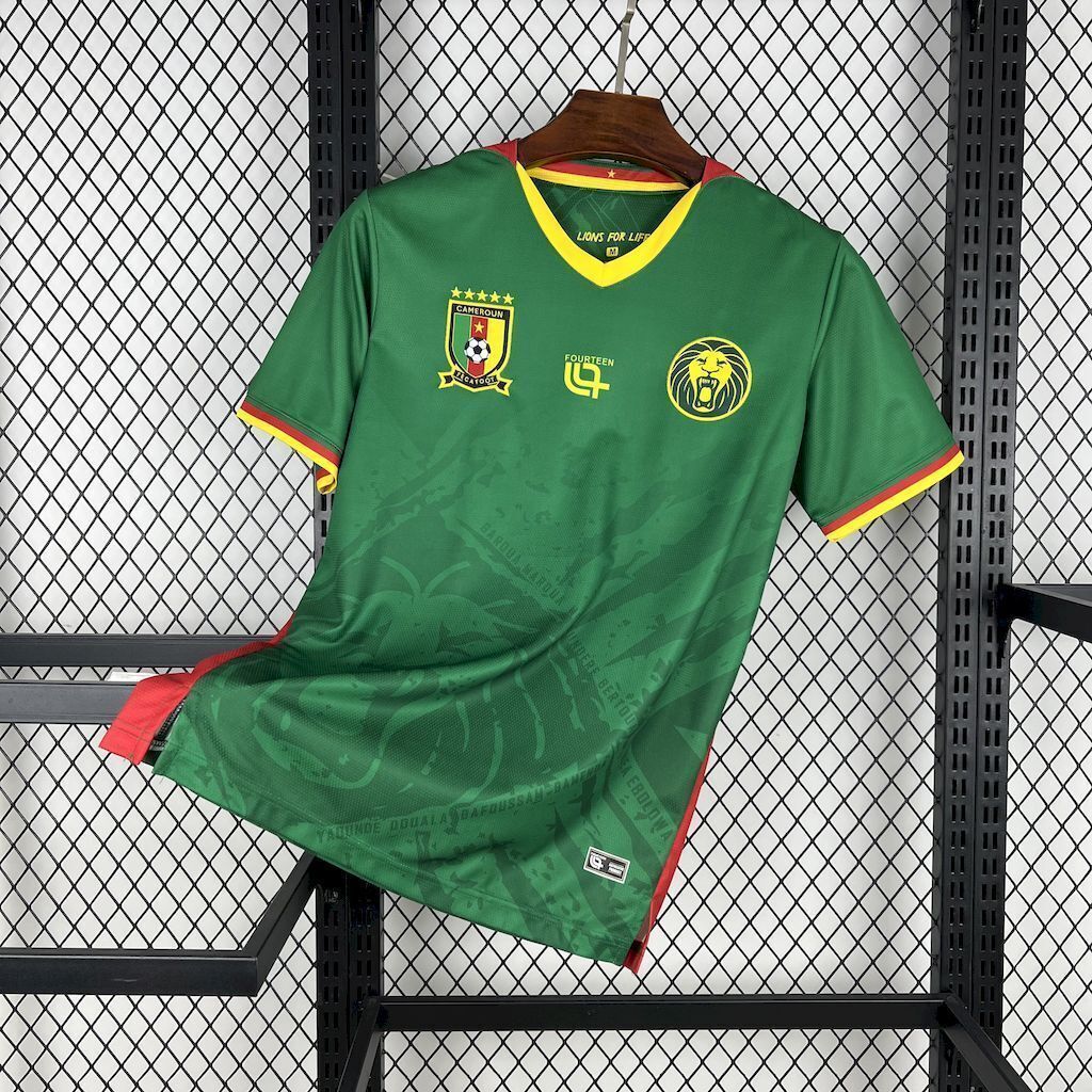 2025 Cameroon Home Kit Football T-Shirt AAAAJersey Supply Yupoo