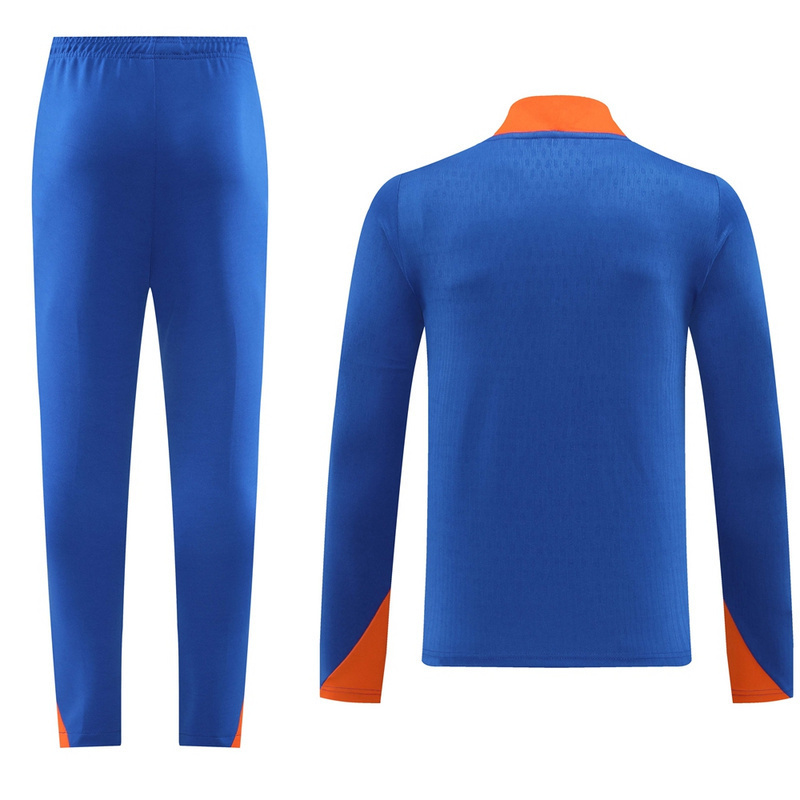 2024 Netherlands Long Sleeve Training Suit Football Shirts 1