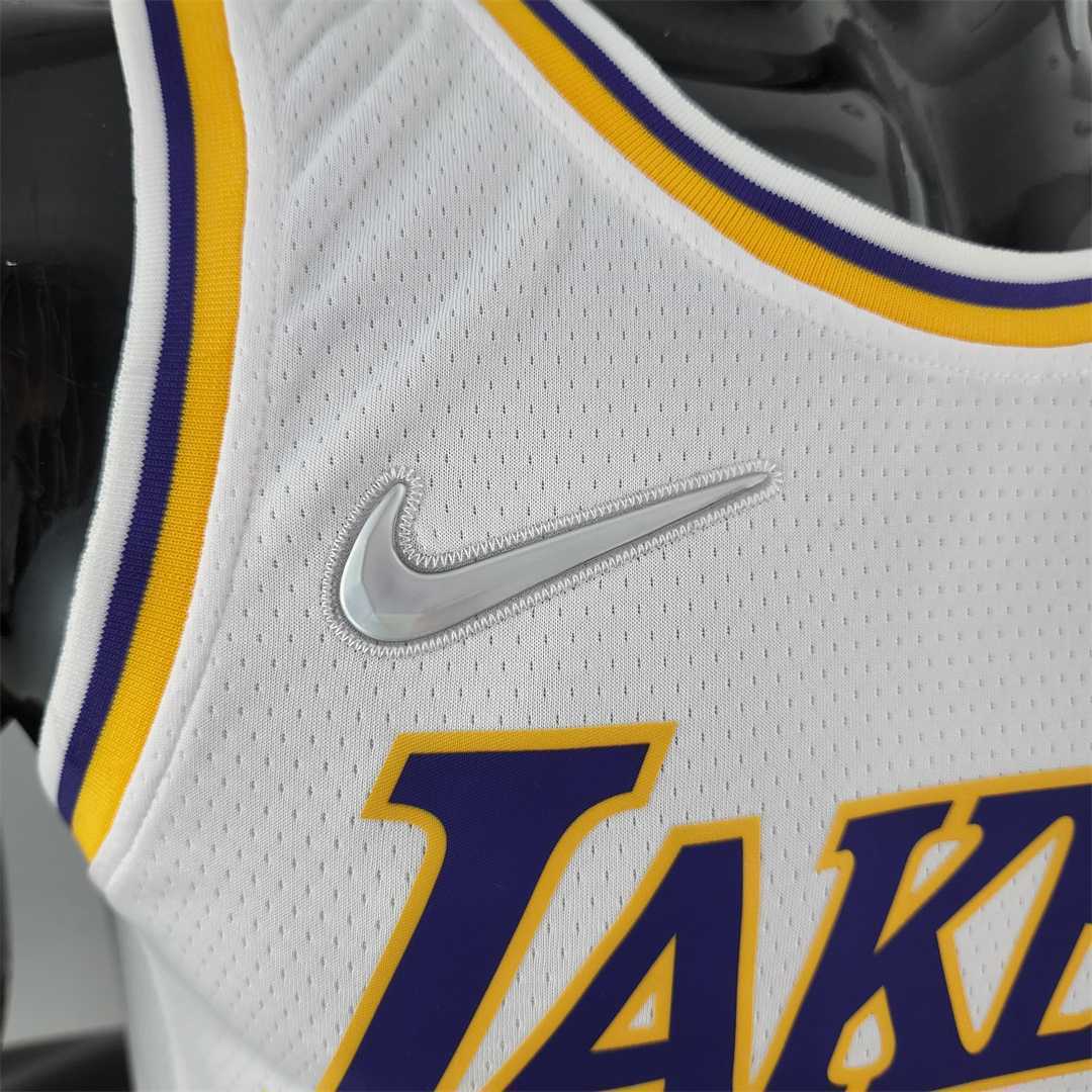 75th Anniversary IRVING #2 Los Angeles Lakers White NBA Jersey 1