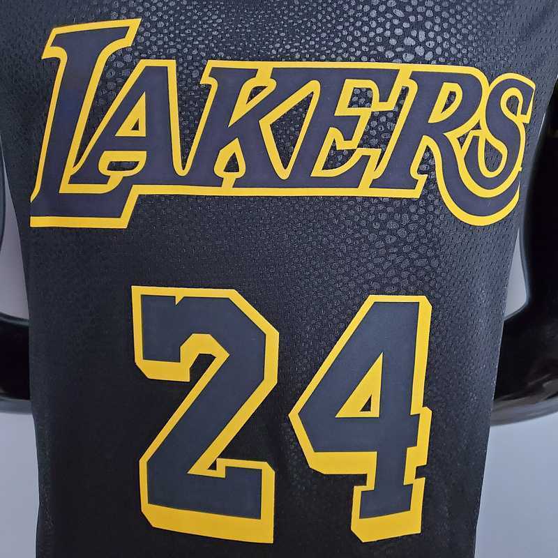 New Bryant #24 Lakers black 11