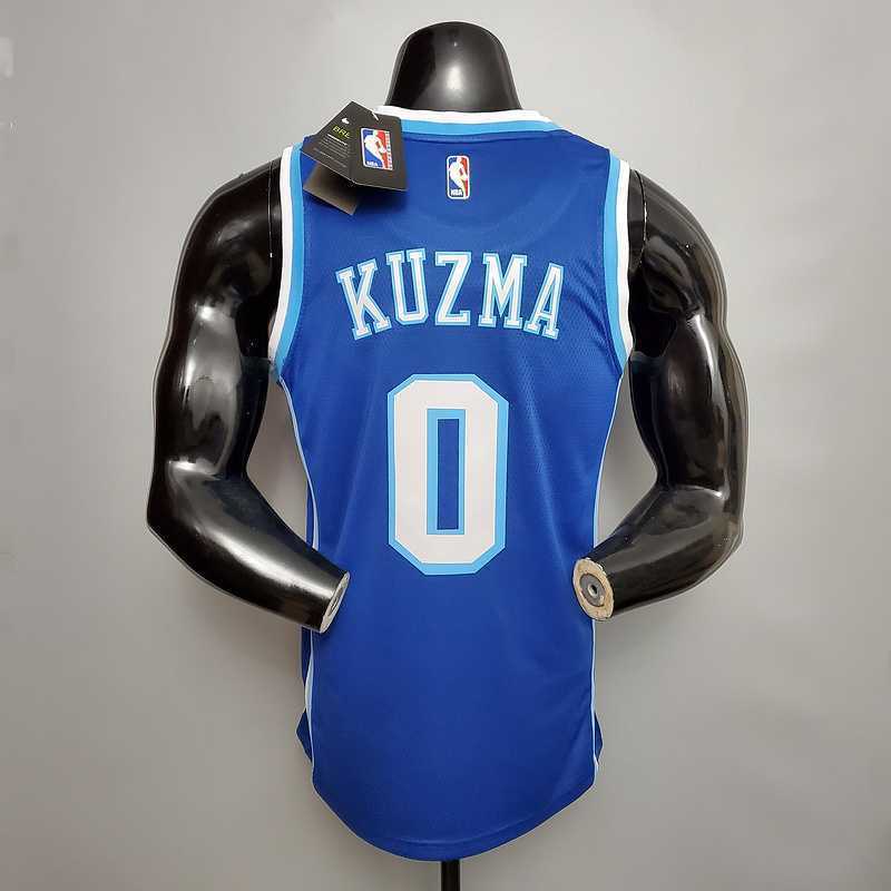 New KUZMA #0 Lakers blue 9