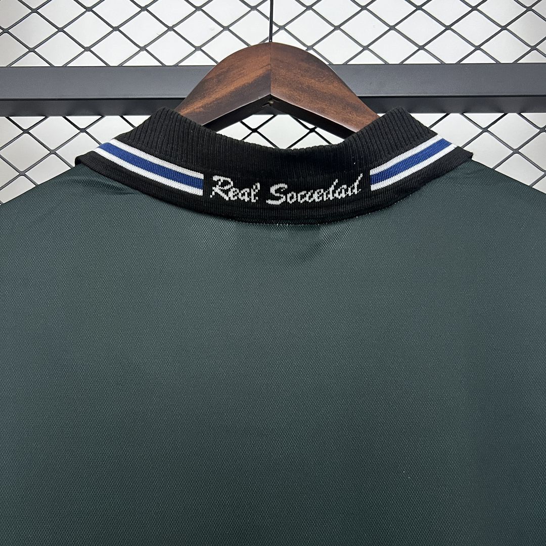00-02 Real Sociedad Away Retro Kit Vintage Shirt AAAAJersey Wholesale Yupoo 2