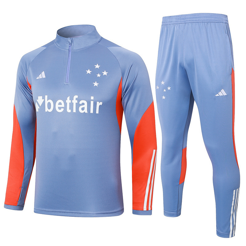 24-25 Cruzeiro Long Sleeve Training Suit Football Shirts