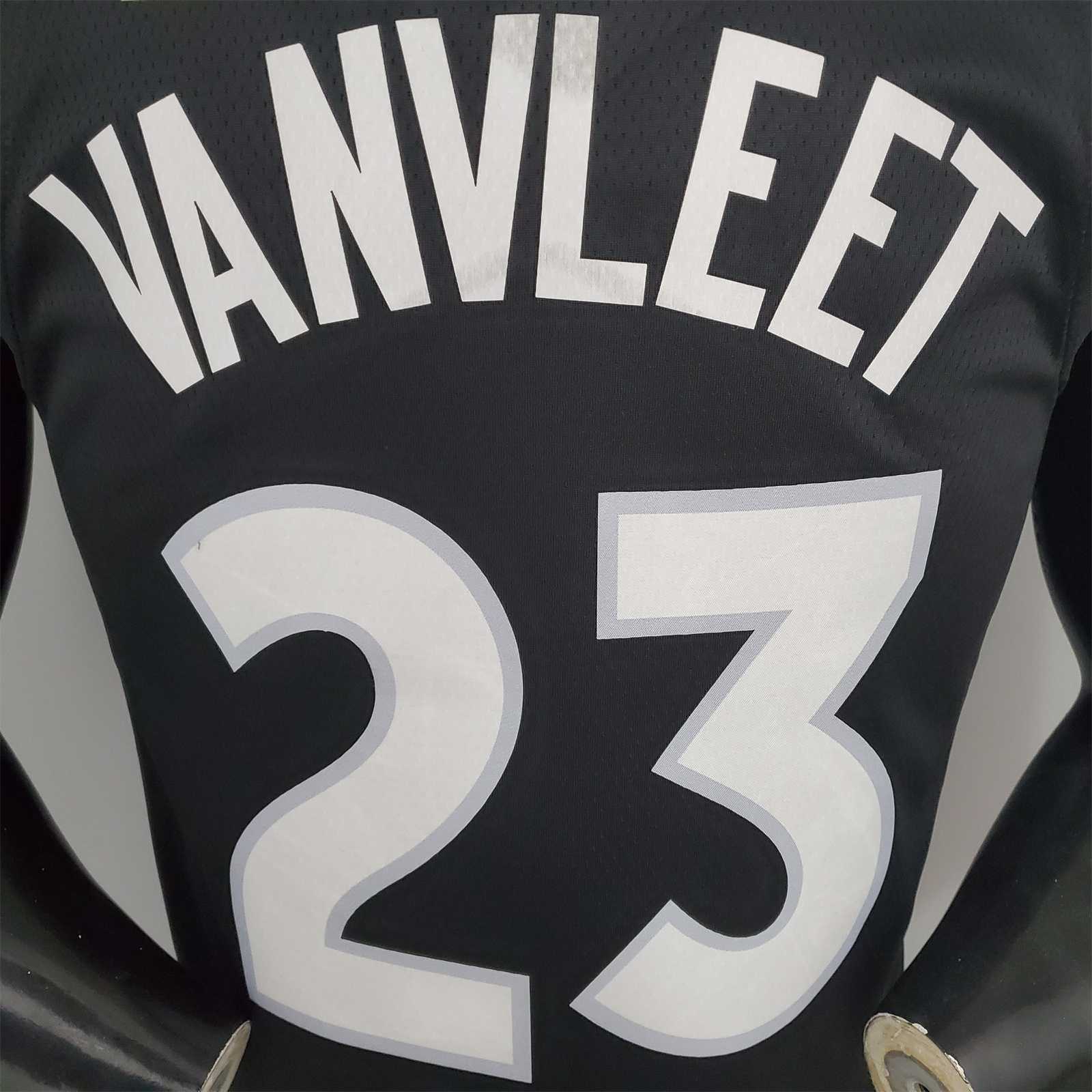 VANVLEET#23 2021 Raptors Bonus Edition Purple and Black 5