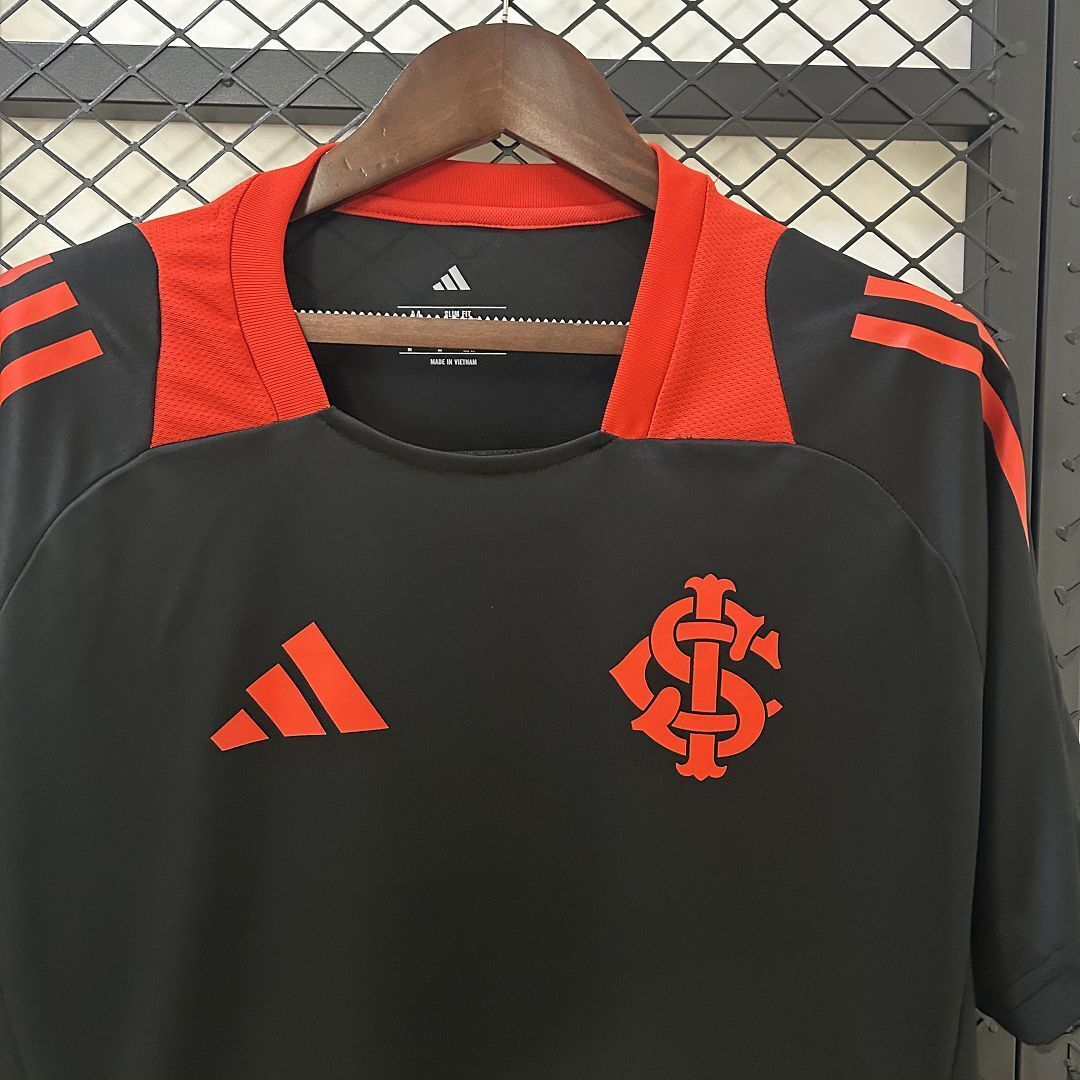 25-26 International Training Black Kit Soccer T-Shirt AAAAJersey Dropship Yupoo 1
