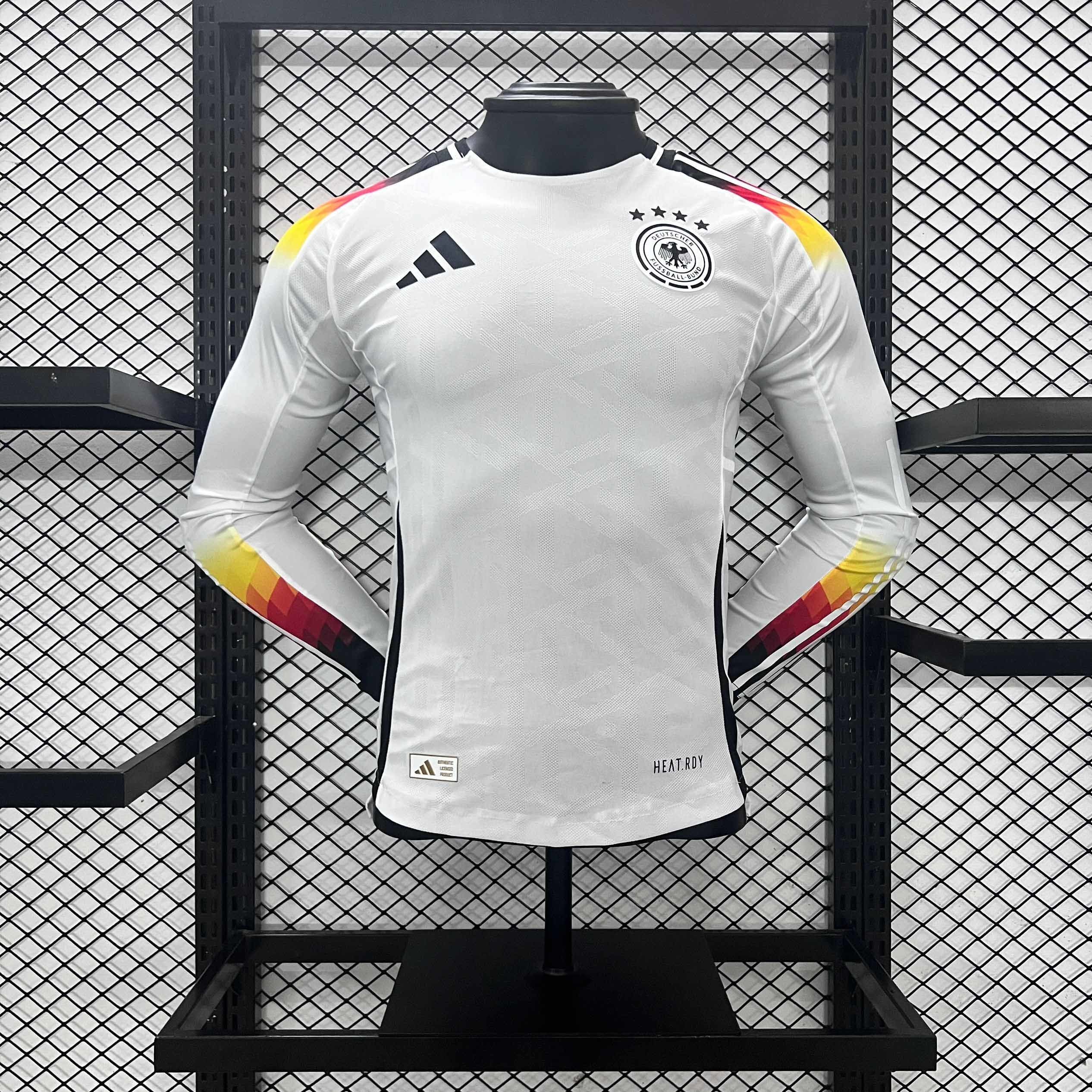2024 Germany Home Long Sleeve Kit Player Version Shirt Jerseys Supllier Yupoo