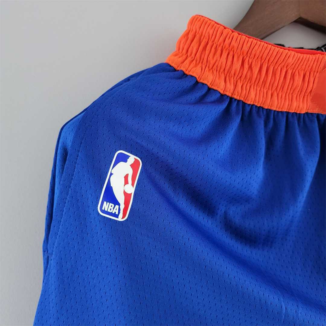 New York Knicks NBA Shorts Blue 1