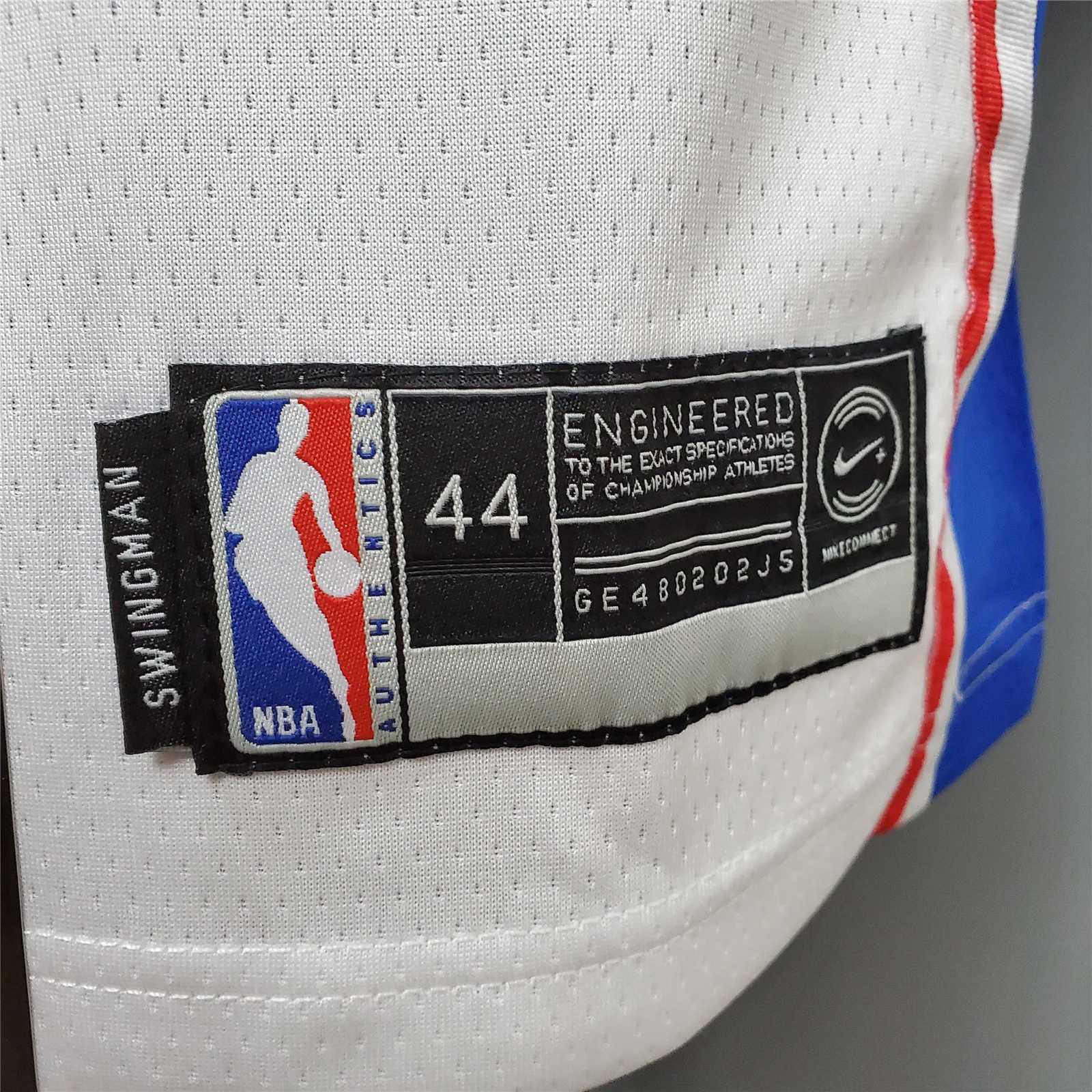 Embiid #21 Detroit Pistons white1684437079000 5