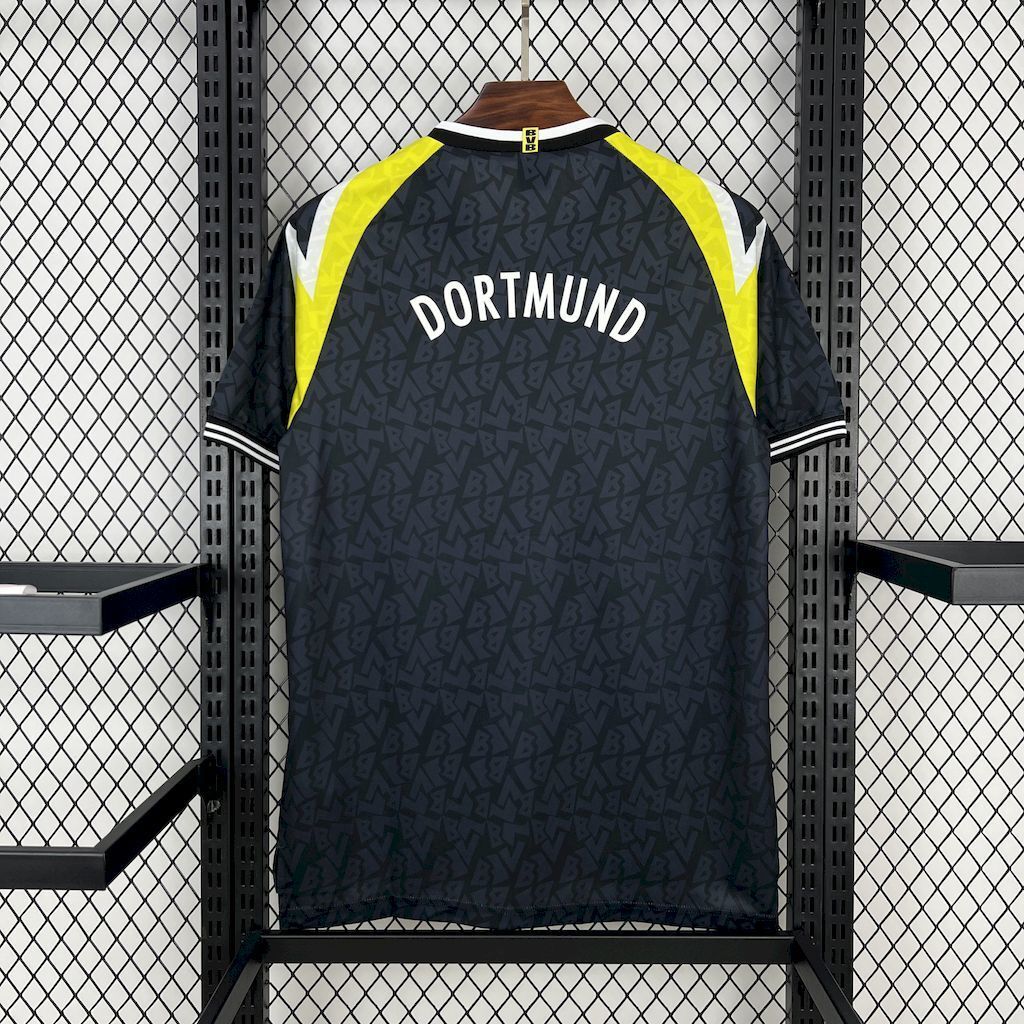 95-96 Dortmund Away Retro Kit Vintage Shirt AAAAJersey Supplier Yupoo 4