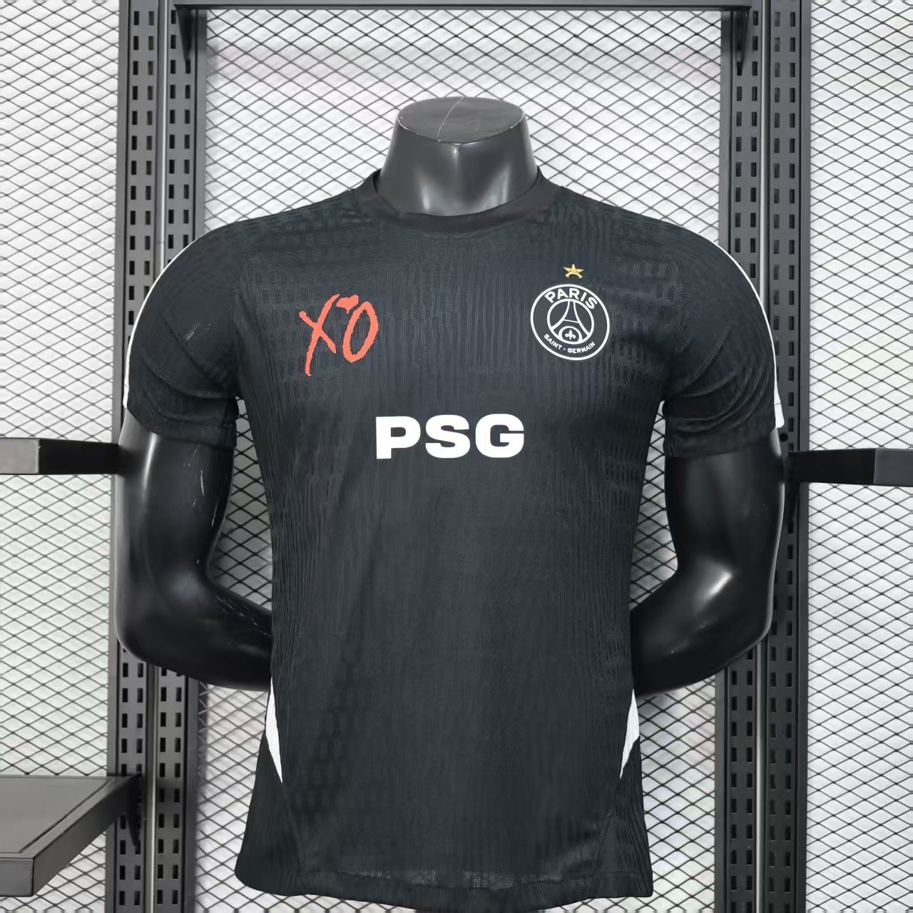 25-26 PSG Special Edition XO Player Version Soccer Black AAAAJersey Yupoo