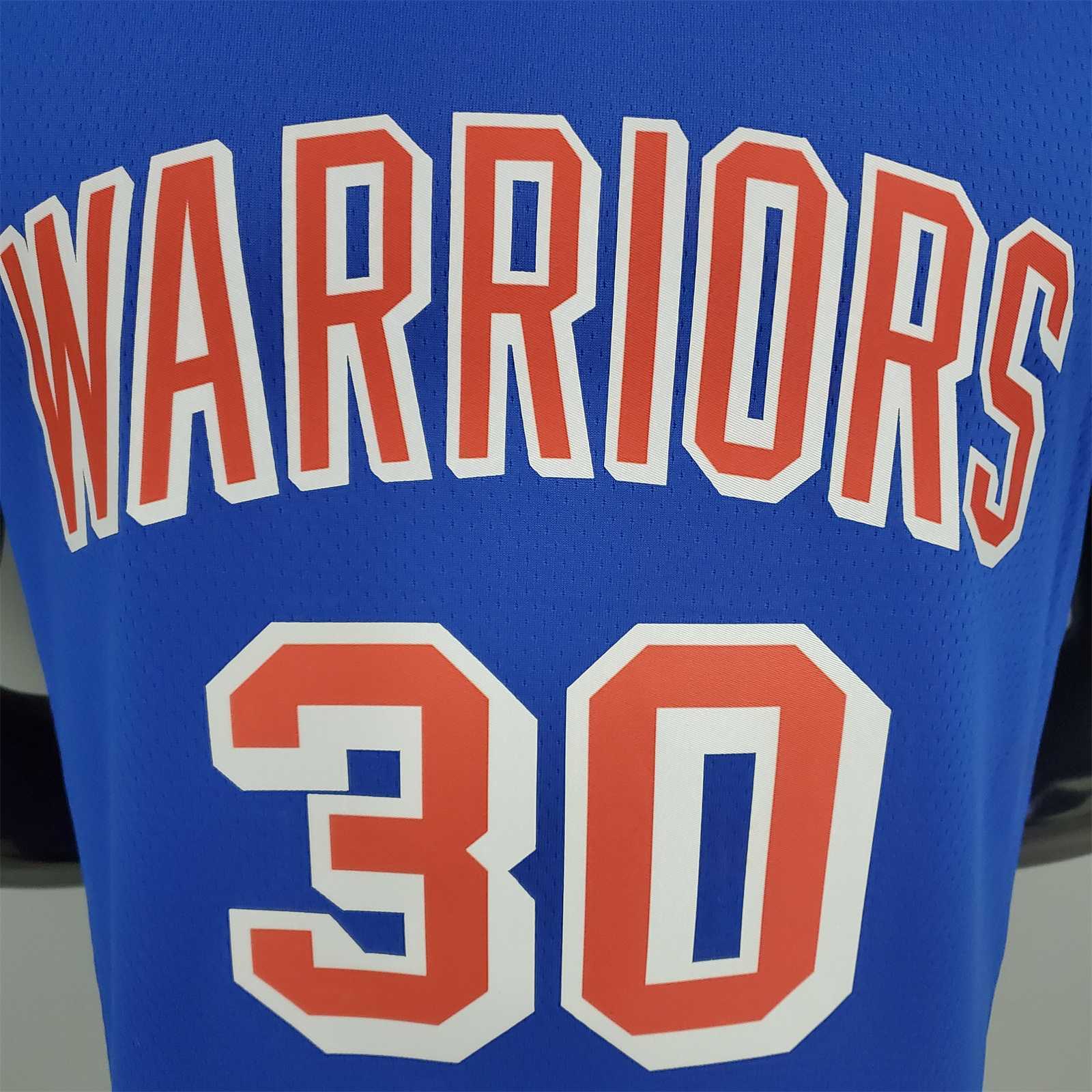 CURRY#30 75th Anniversary Warriors Blue 1